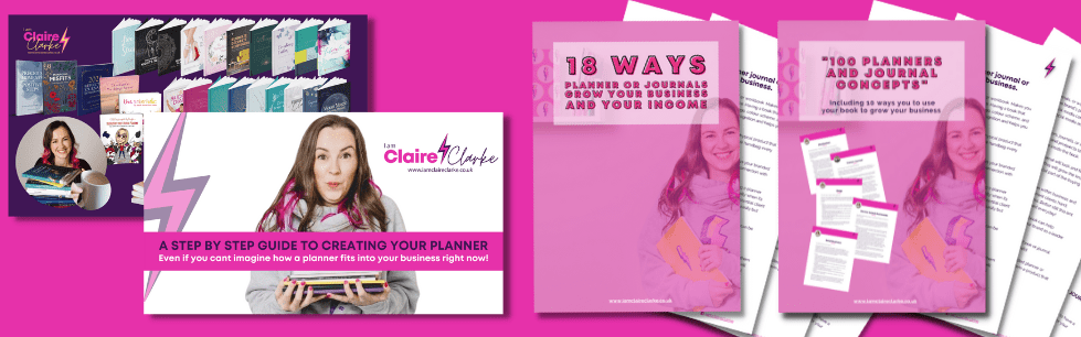 100 planer and journal ideas, 18 ways to use planners to grow a business